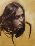 Junge Frau - Öl/Lwd 40x30cm 2010