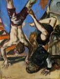 Acrobats Sons - 150x110cm Öl/Lwd 2015
